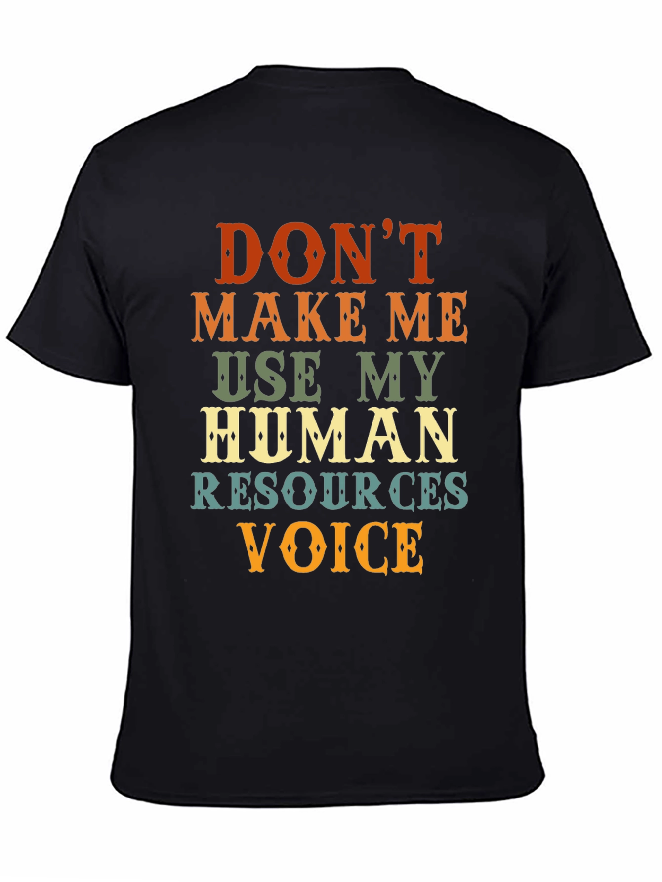 HR Voice Tee: Funny Human Resources Shirt
