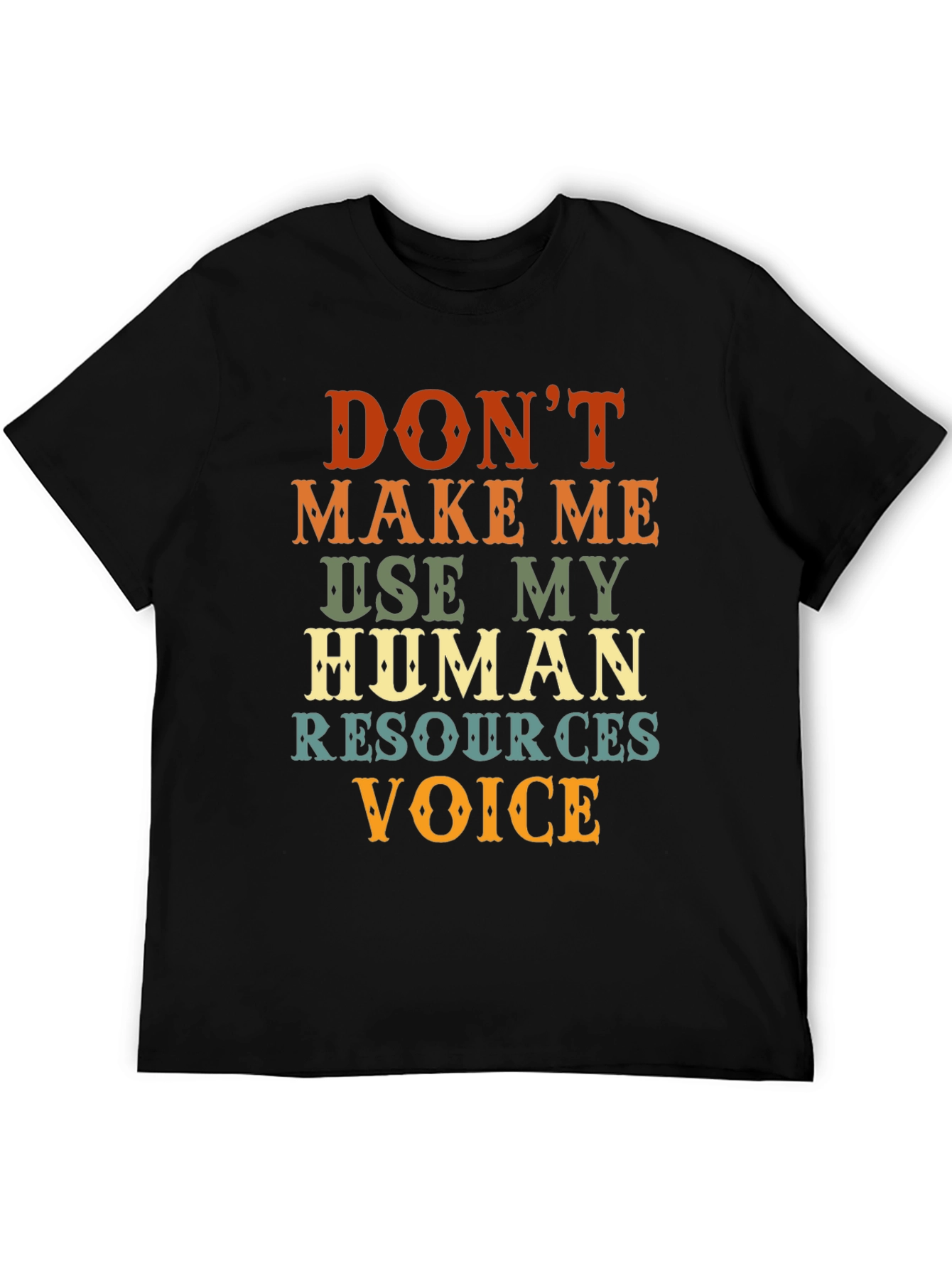HR Voice Tee: Funny Human Resources Shirt