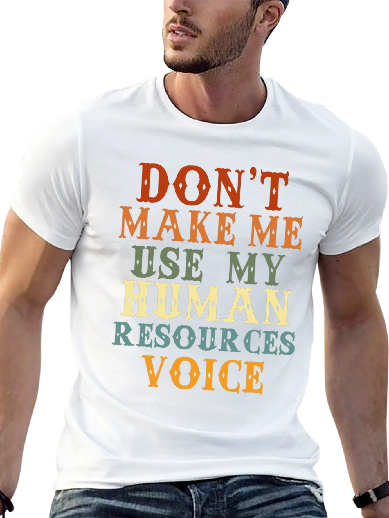 HR Voice Tee: Funny Human Resources Shirt