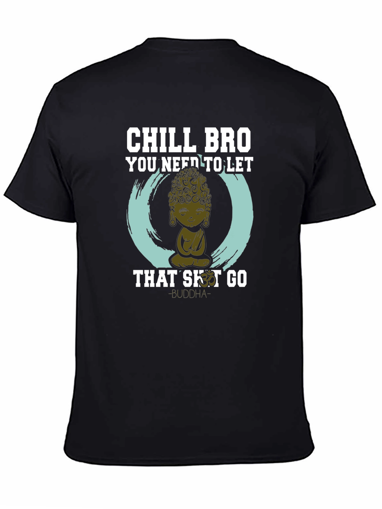 Chill Bro Buddha Graphic Tee - Relaxed Fit