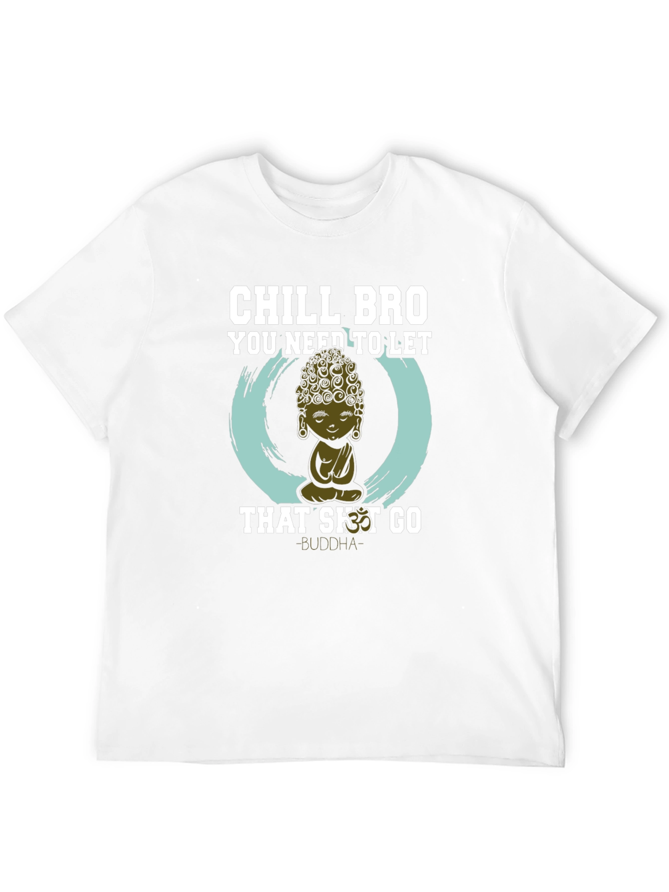 Chill Bro Buddha Graphic Tee - Relaxed Fit