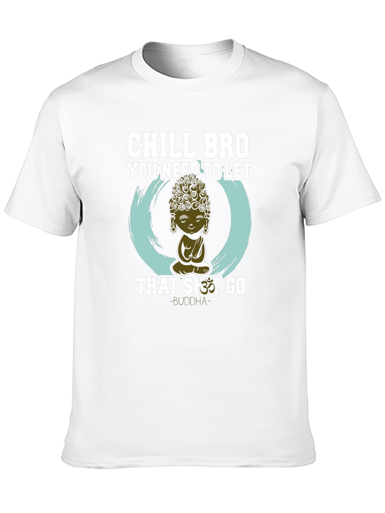 Chill Bro Buddha Graphic Tee - Relaxed Fit