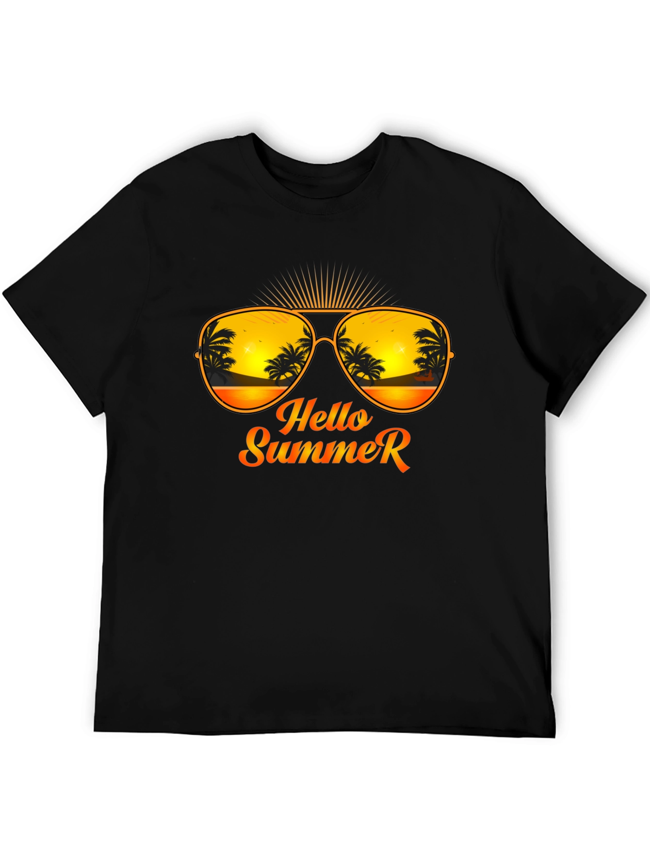 Hello Summer T-Shirt - Beach Vibes