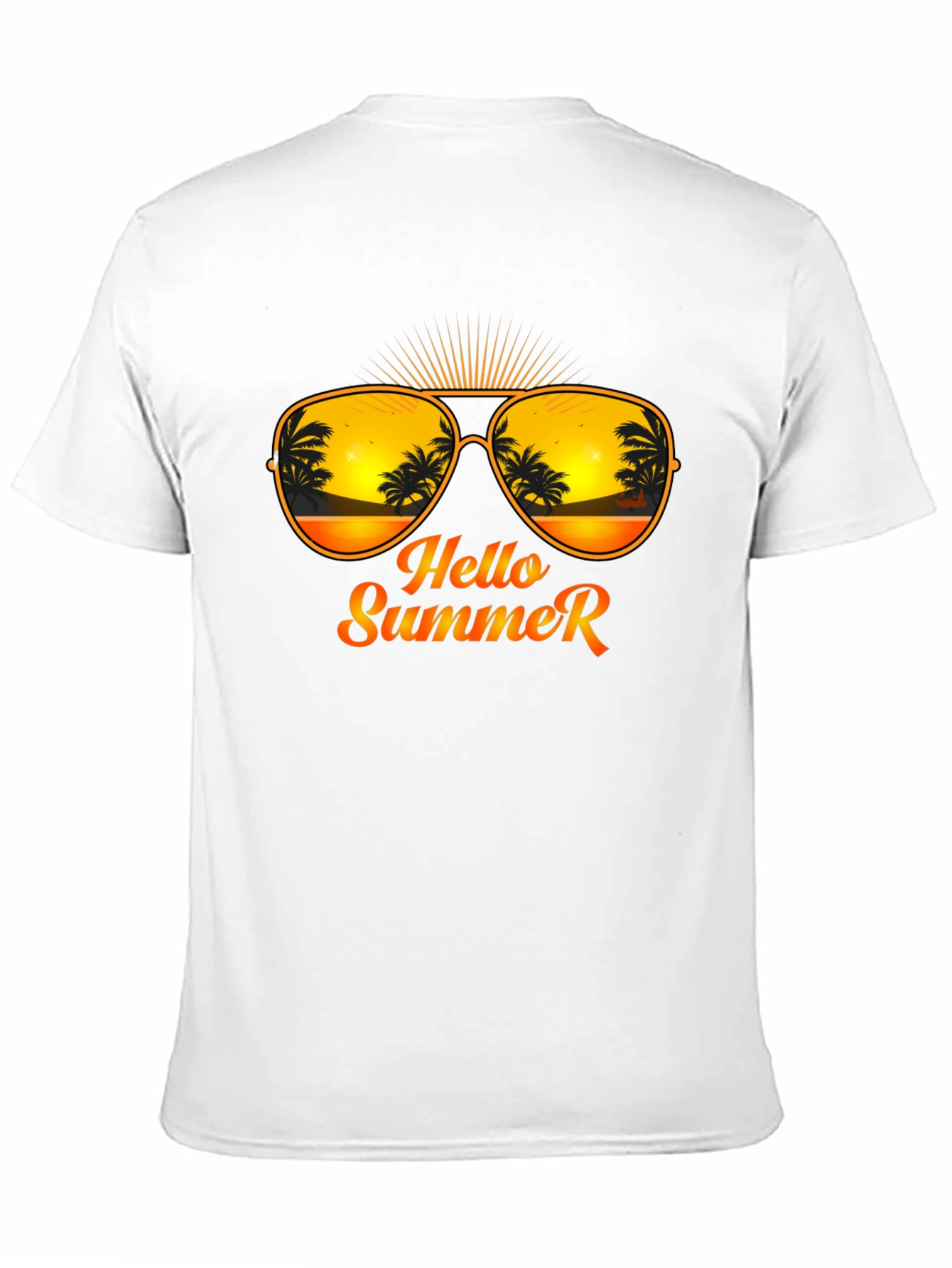 Hello Summer T-Shirt - Beach Vibes