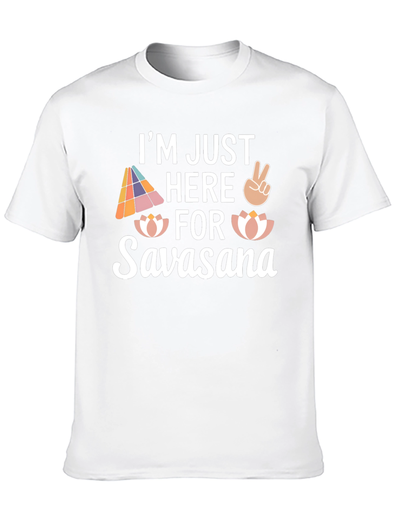 Savasana Yoga T-Shirt - Relax and Meditate