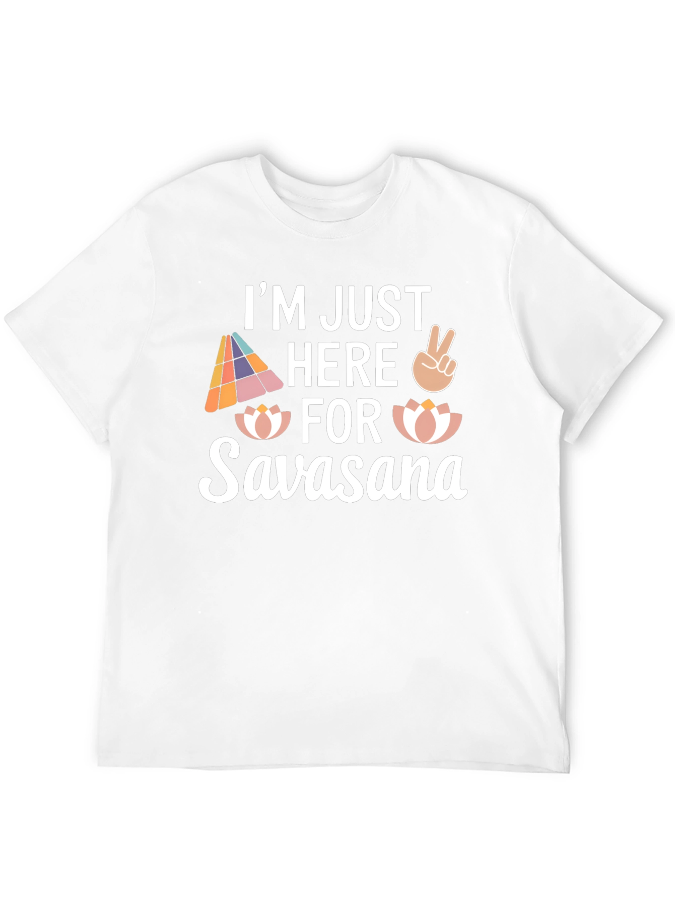 Savasana Yoga T-Shirt - Relax and Meditate