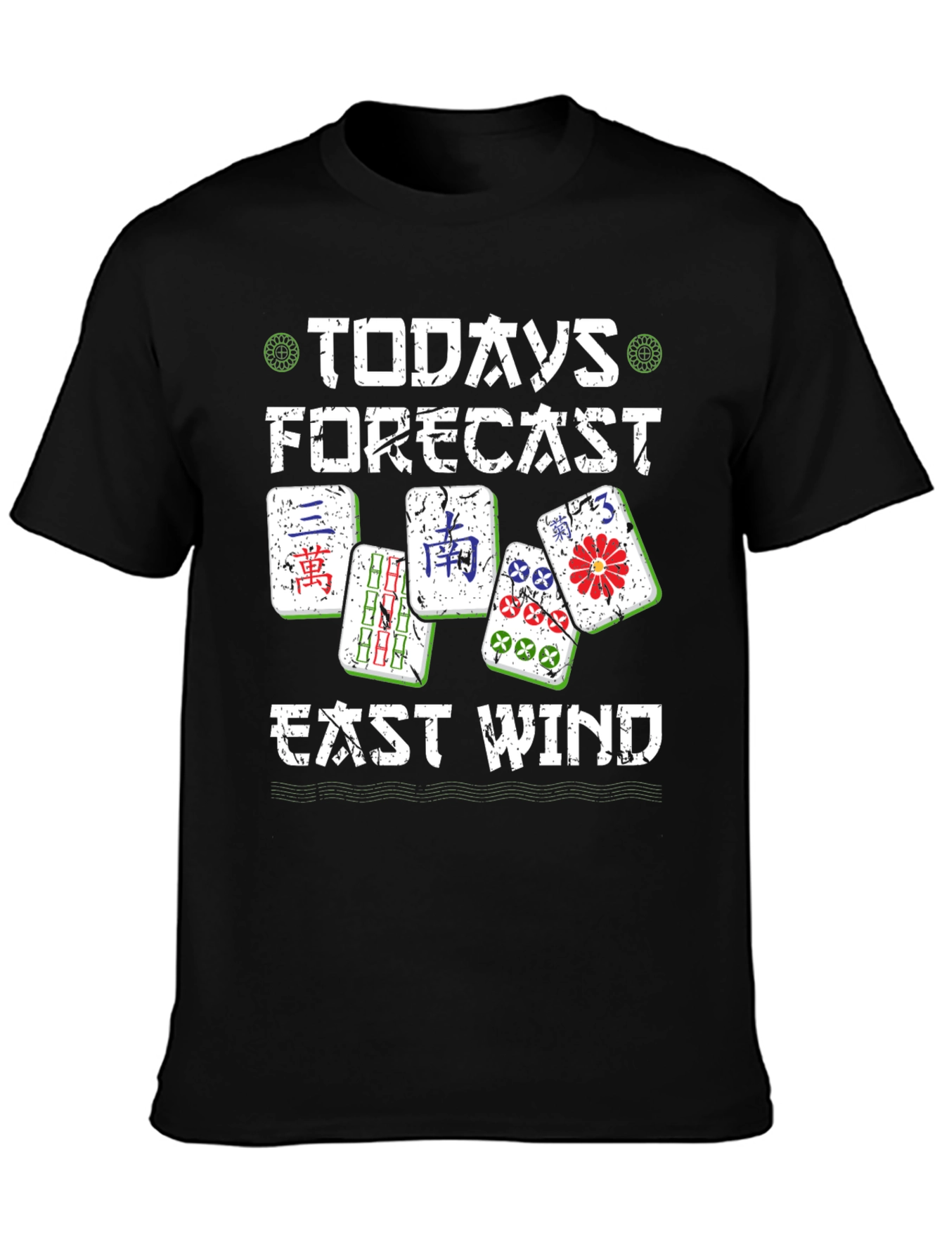 East Wind Mahjong Forecast T-Shirt