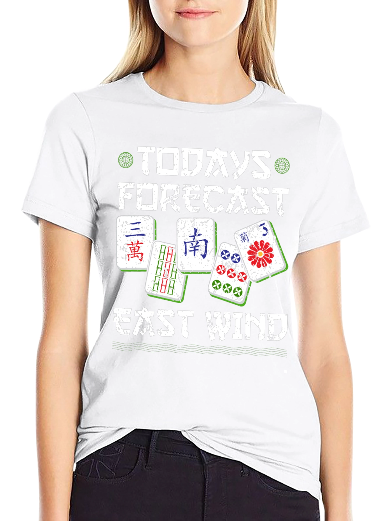 East Wind Mahjong Forecast T-Shirt