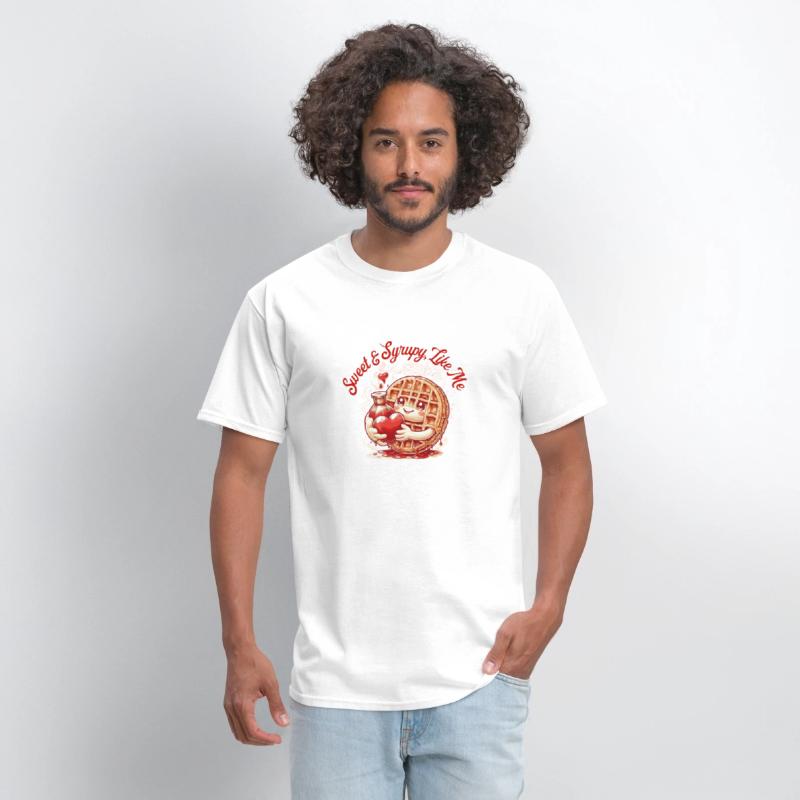 Waffle Love – Sweet & Syrupy Breakfast Fun T-Shirt