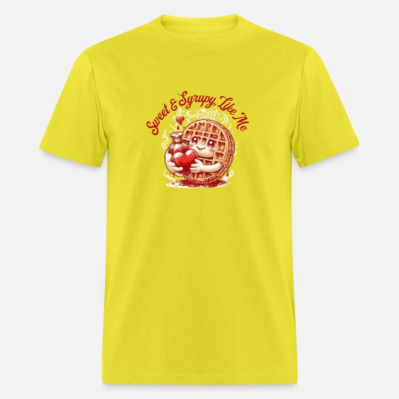 Waffle Love – Sweet & Syrupy Breakfast Fun T-Shirt