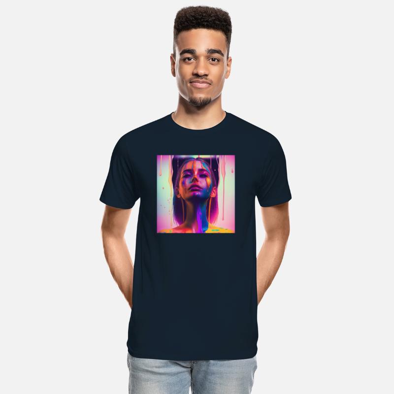 Waking Up on the Right Side of Bed - Drip Portrait