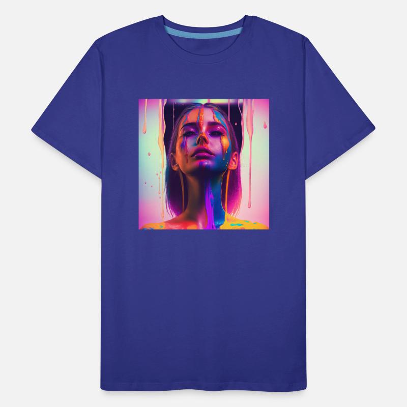 Waking Up on the Right Side of Bed - Drip Portrait