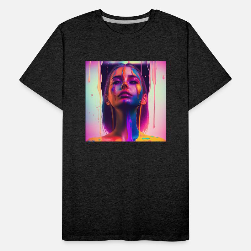 Waking Up on the Right Side of Bed - Drip Portrait