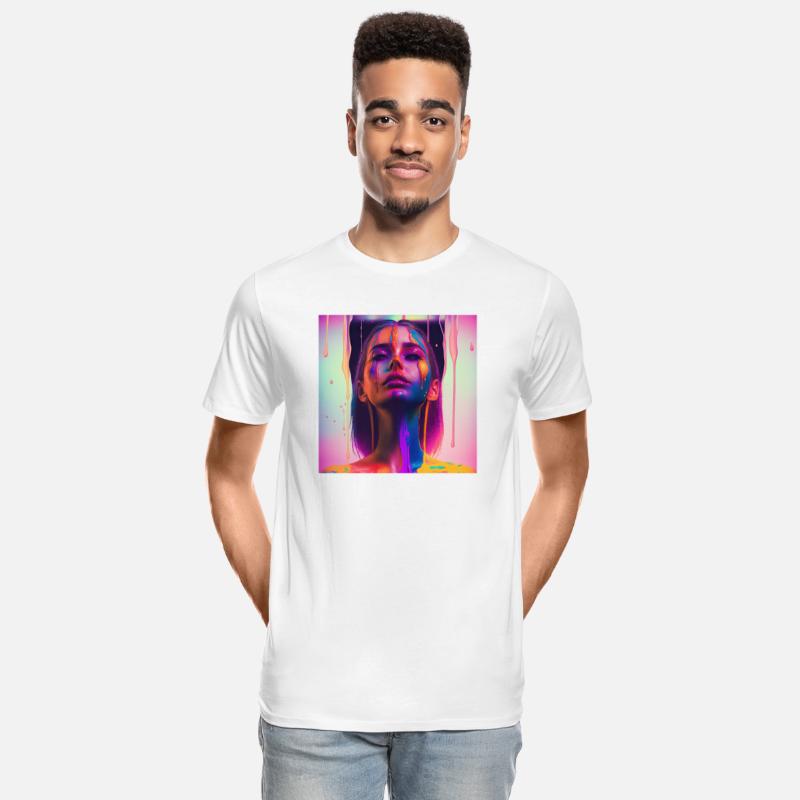 Waking Up on the Right Side of Bed - Drip Portrait