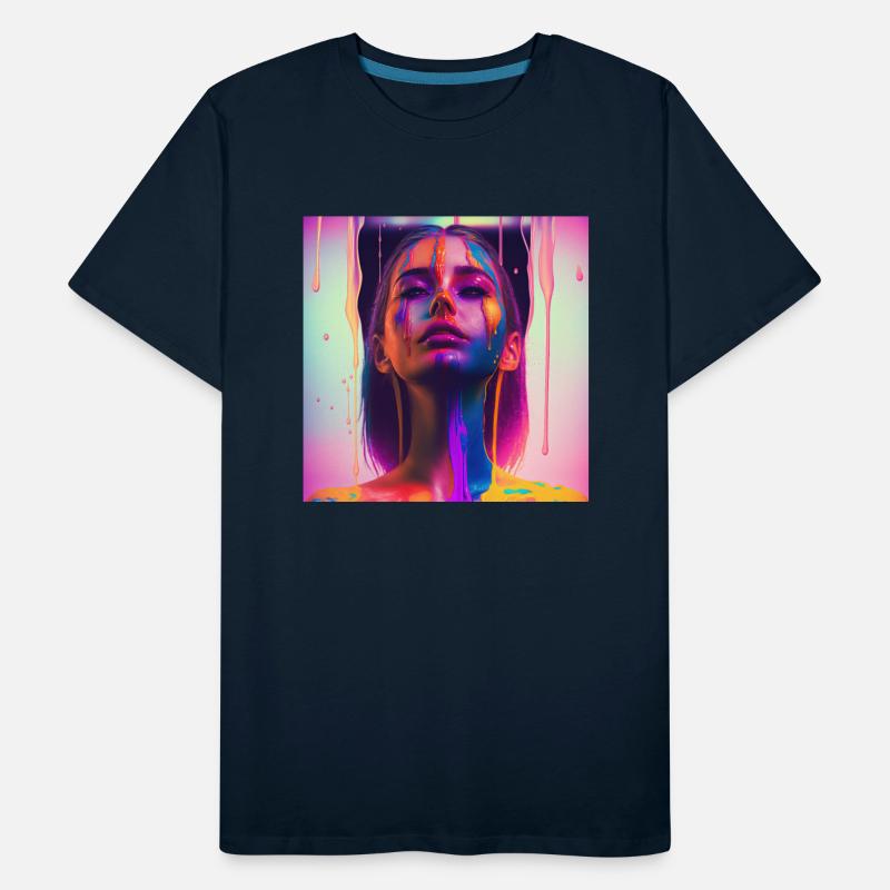 Waking Up on the Right Side of Bed - Drip Portrait