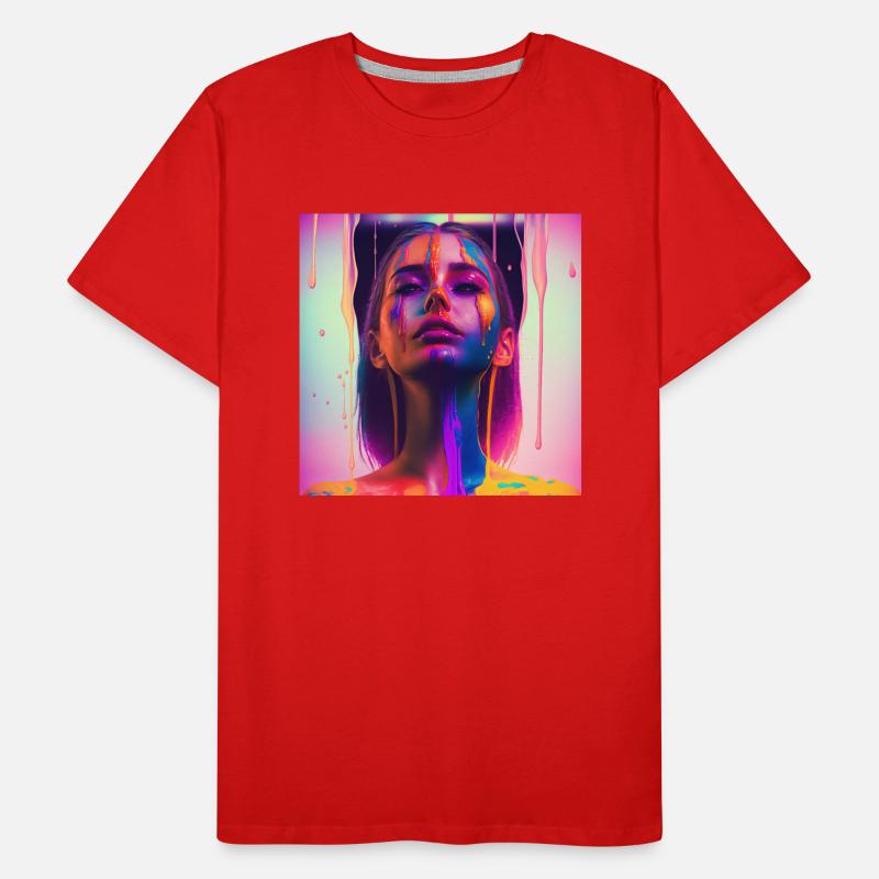 Waking Up on the Right Side of Bed - Drip Portrait