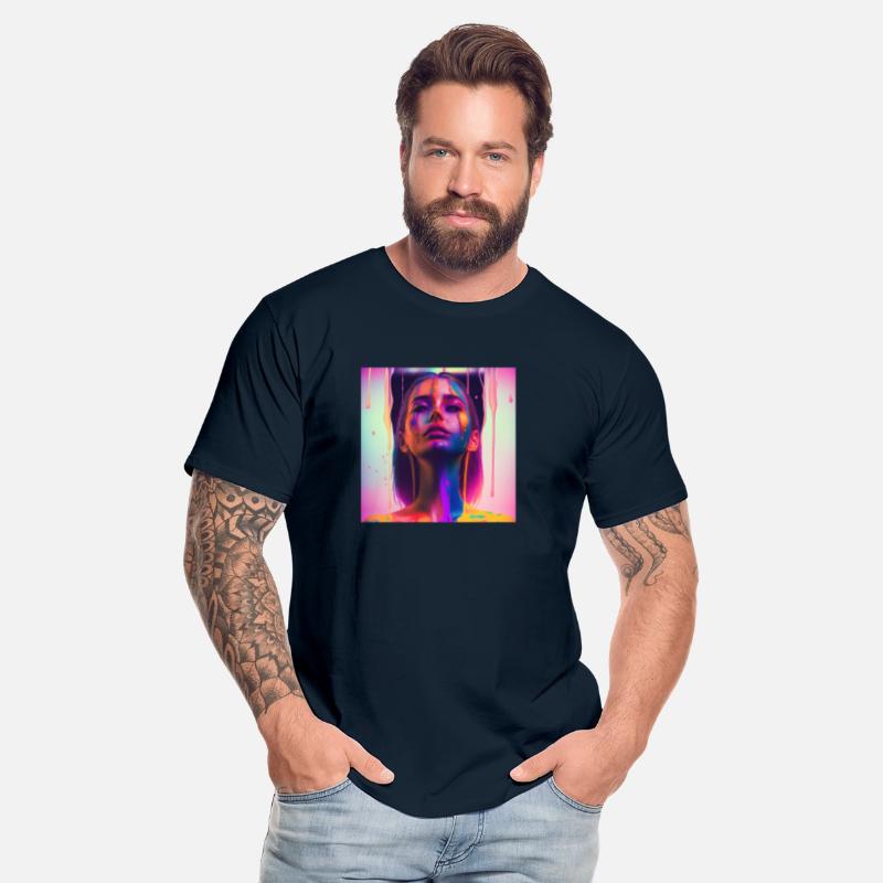 Waking Up on the Right Side of Bed - Drip Portrait