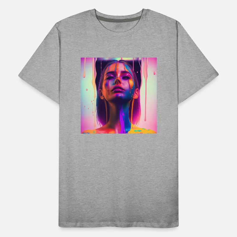 Waking Up on the Right Side of Bed - Drip Portrait