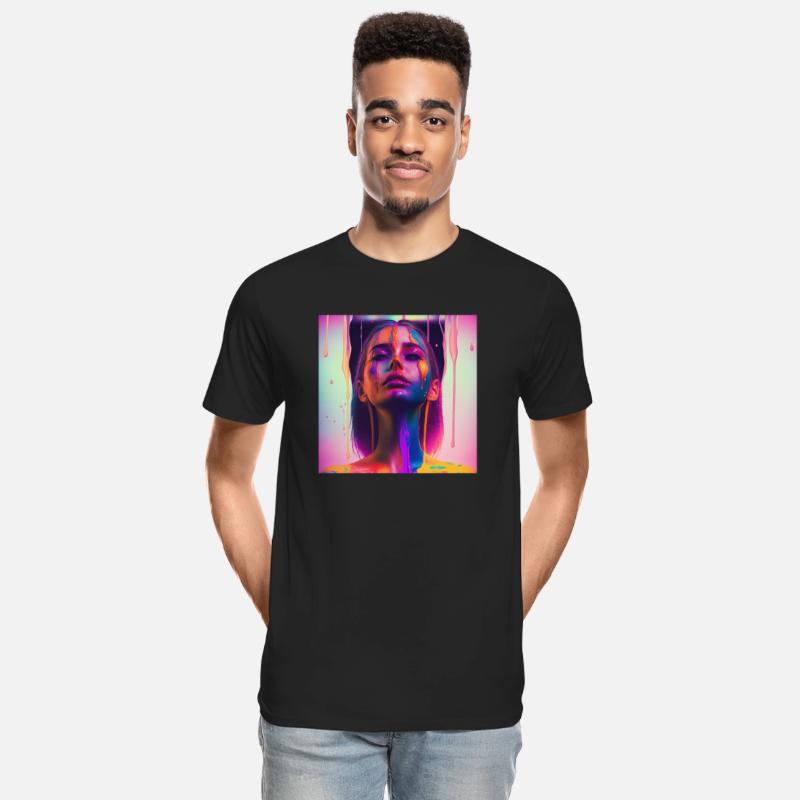 Waking Up on the Right Side of Bed - Drip Portrait