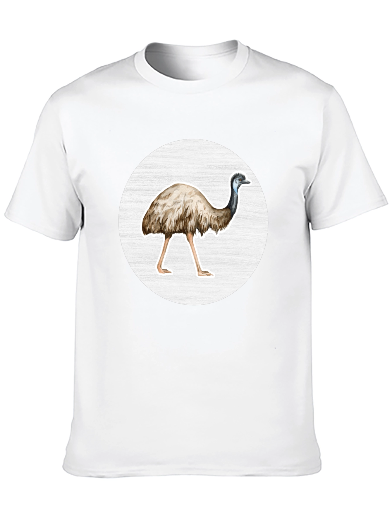Emu Graphic Tee - Stylish Animal Print T-Shirt