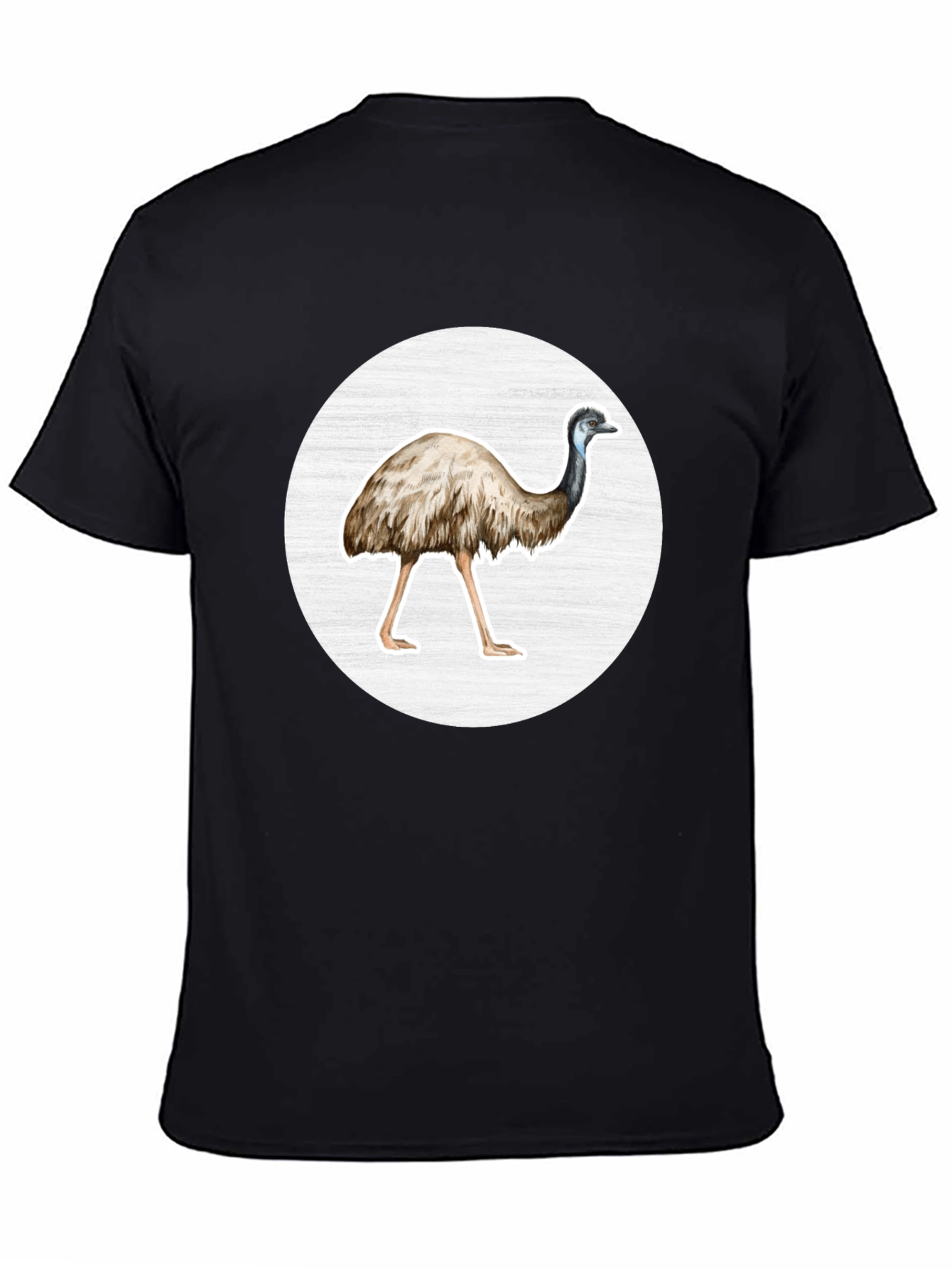 Emu Graphic Tee - Stylish Animal Print T-Shirt