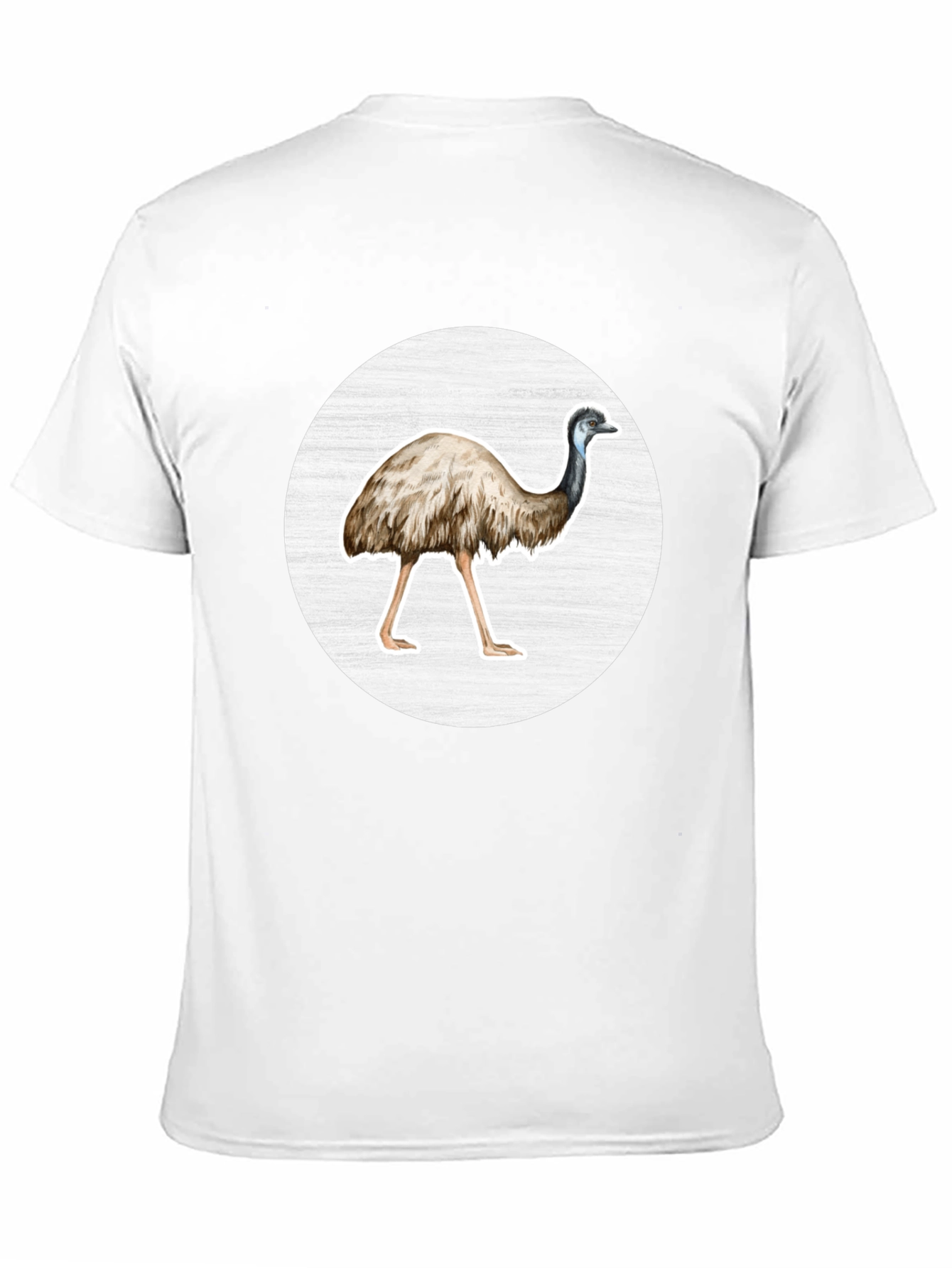 Emu Graphic Tee - Stylish Animal Print T-Shirt