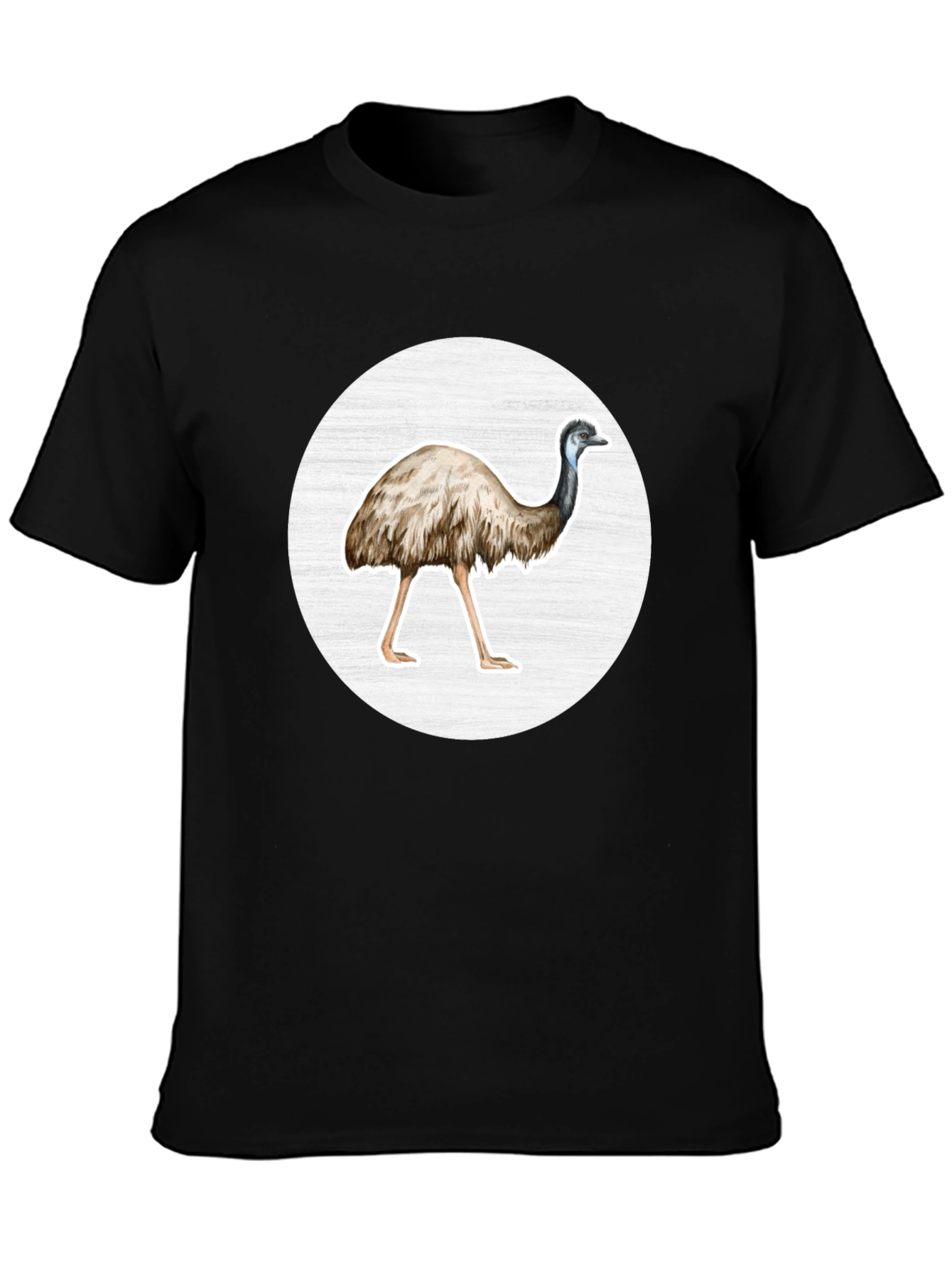 Emu Graphic Tee - Stylish Animal Print T-Shirt