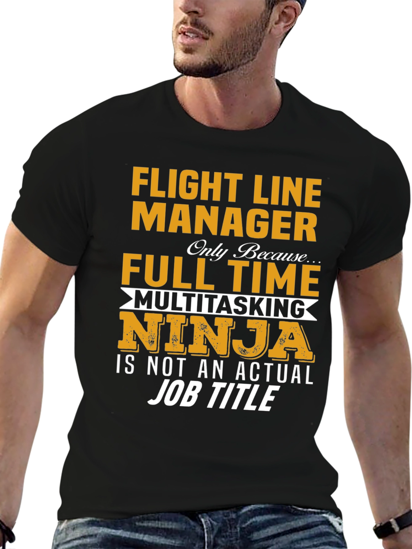 Flight Line Manager Graphic Tee