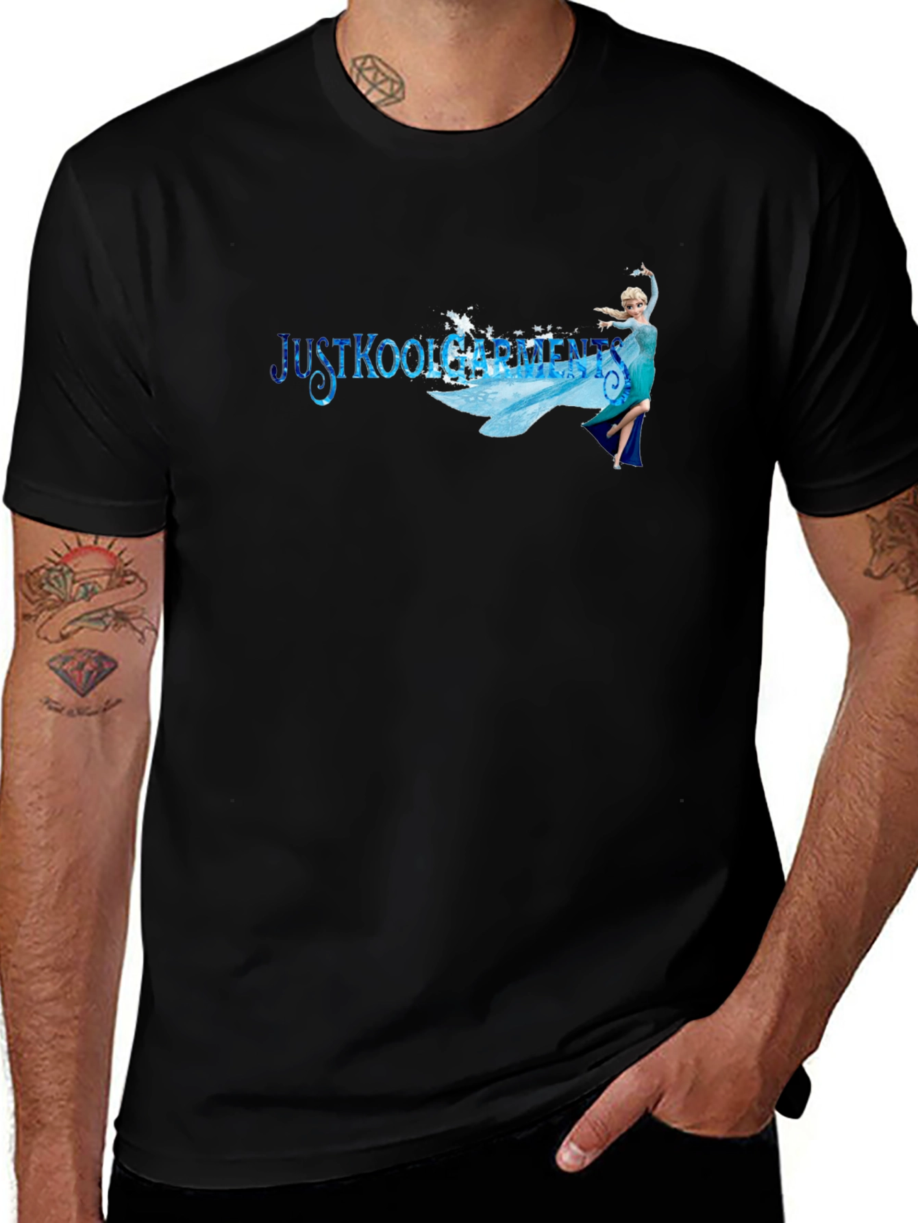 Justkool Friends T-Shirt - Elsa Graphic Tee