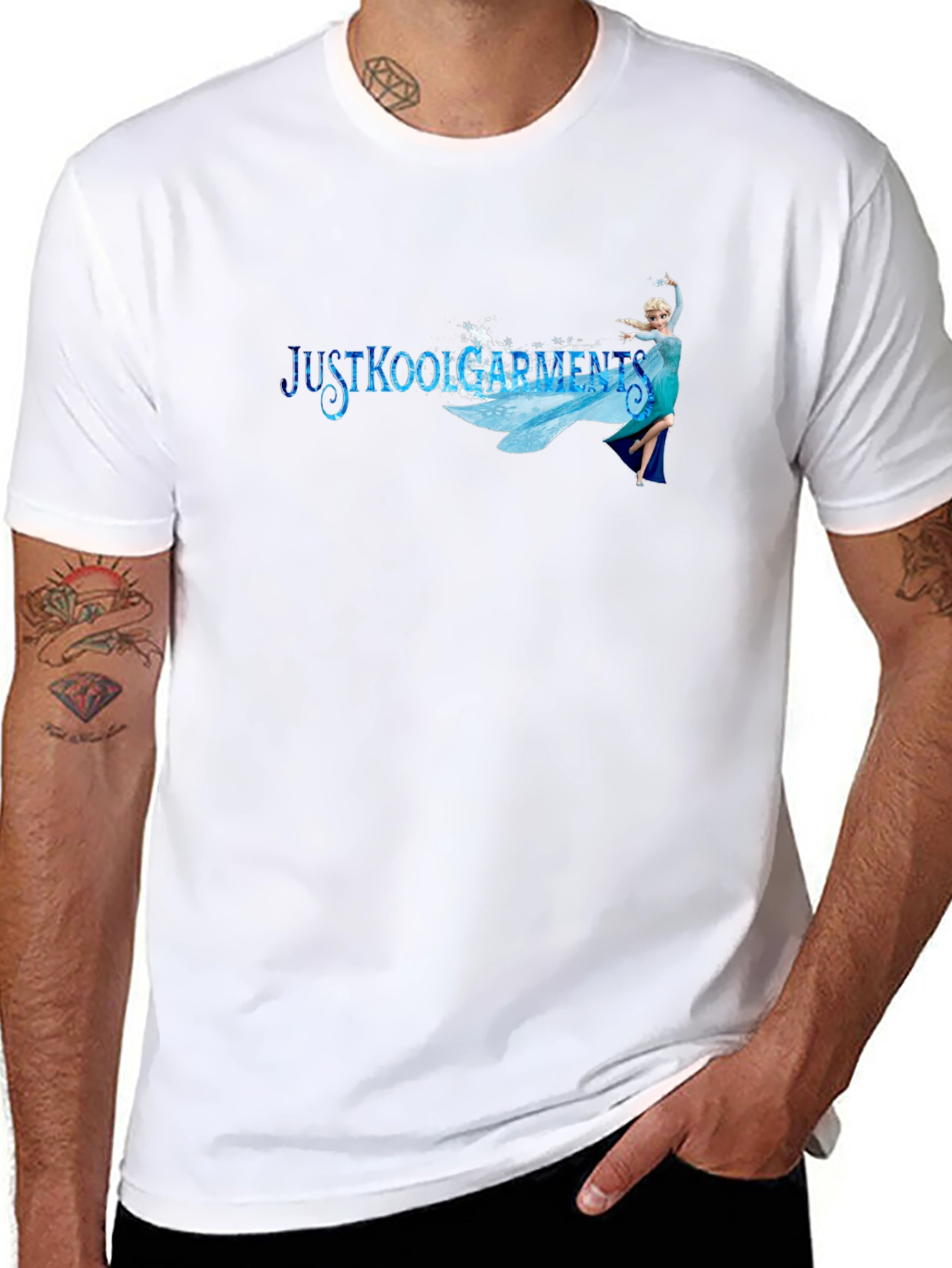 Justkool Friends T-Shirt - Elsa Graphic Tee