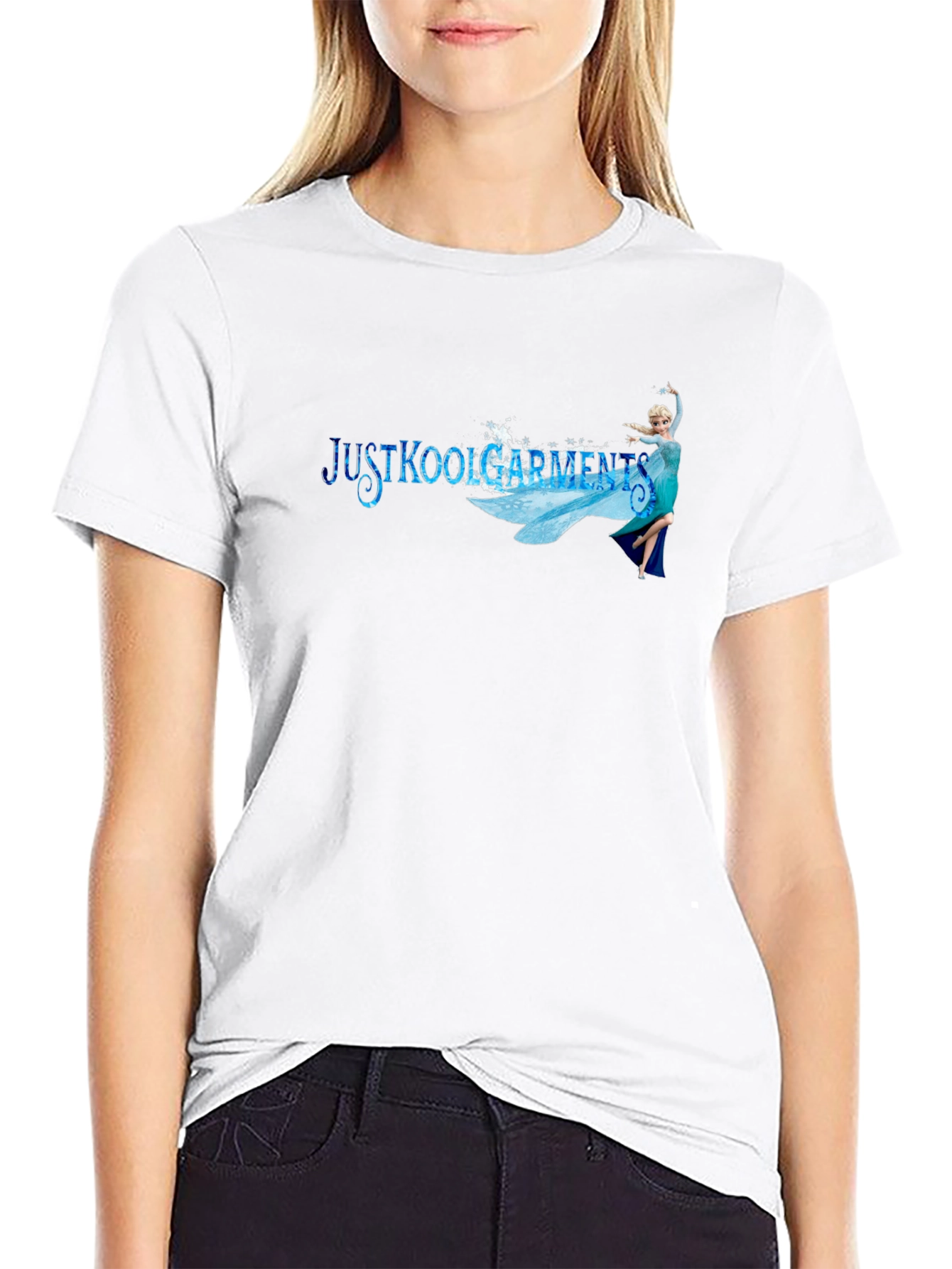 Justkool Friends T-Shirt - Elsa Graphic Tee