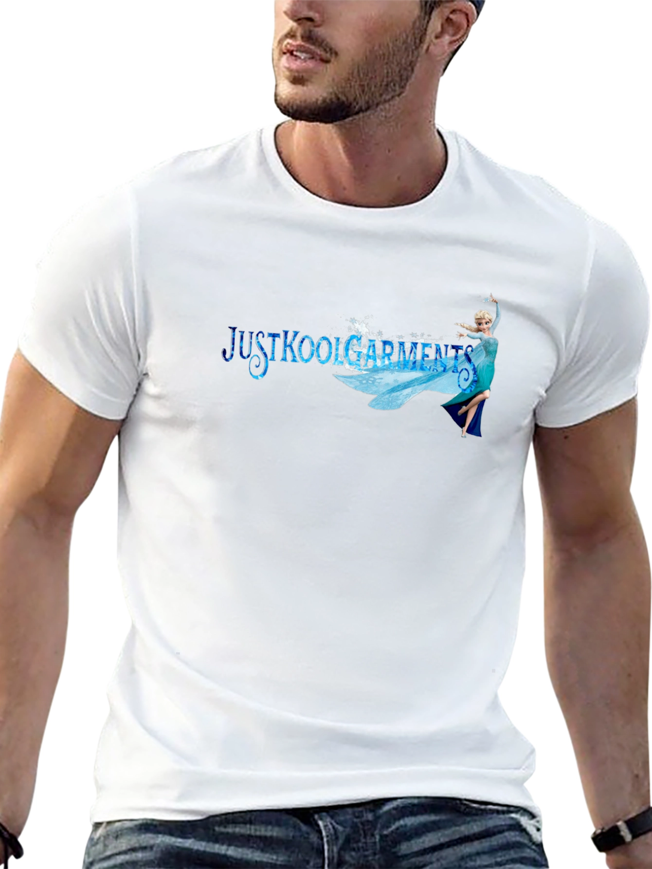 Justkool Friends T-Shirt - Elsa Graphic Tee