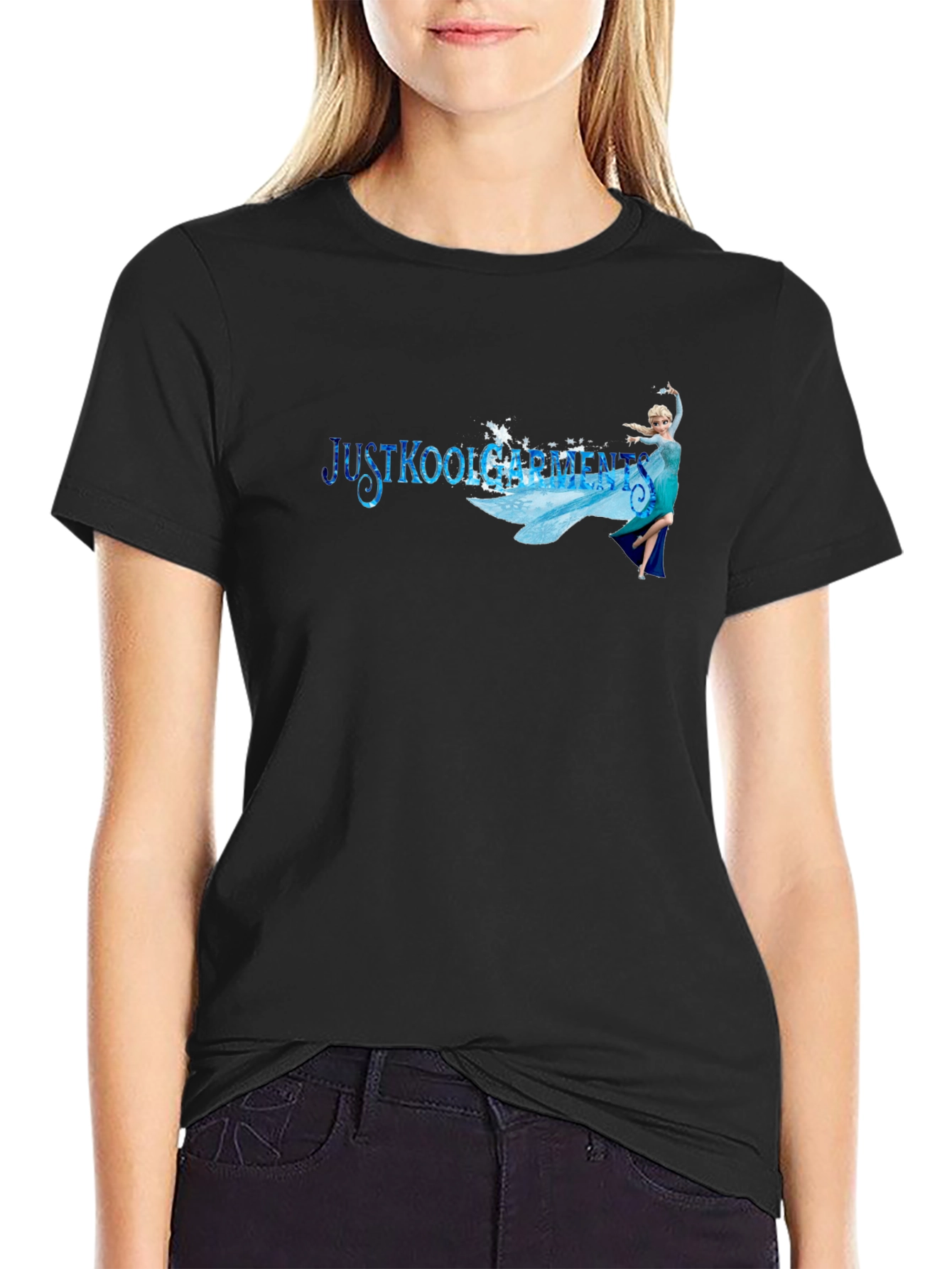 Justkool Friends T-Shirt - Elsa Graphic Tee