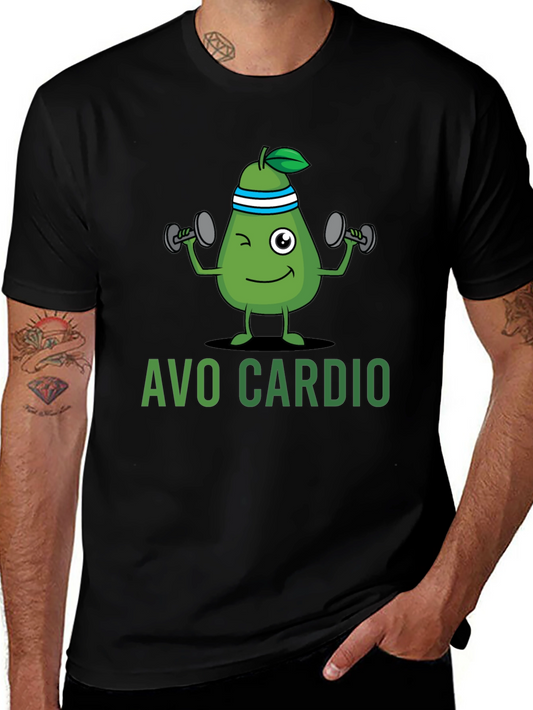 Avo Cardio T-Shirt - Funny Workout Tee