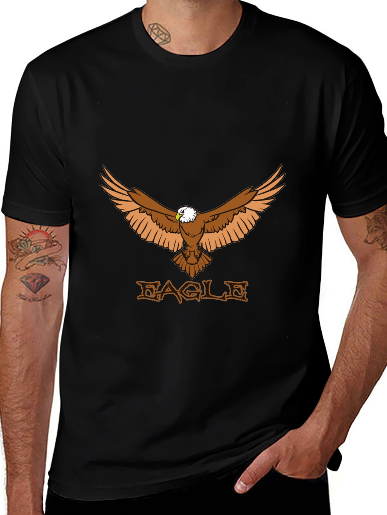 Eagle Graphic Tee - Mens Short Sleeve Shirt