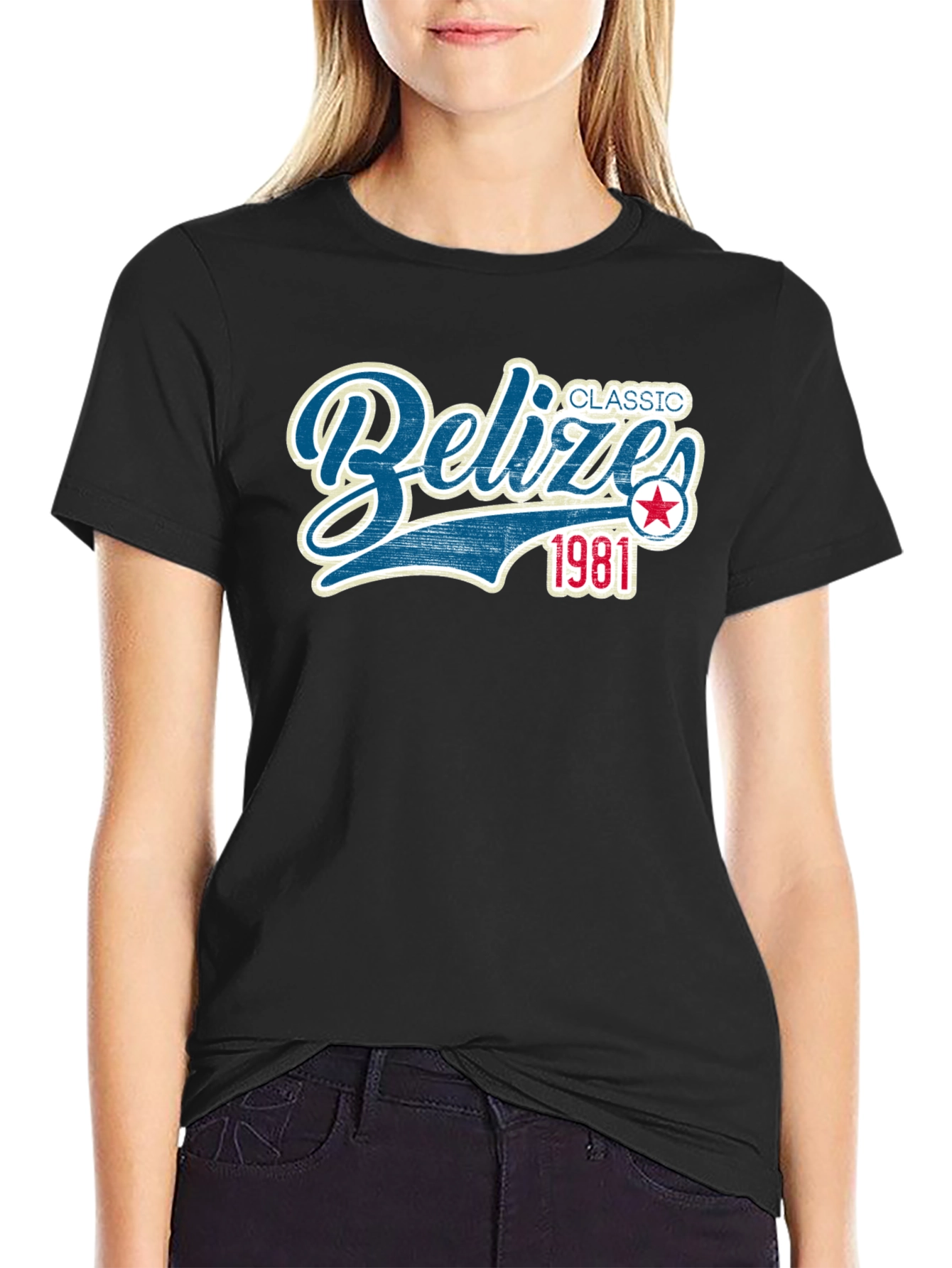 Belize Classic 1981 Black T-Shirt