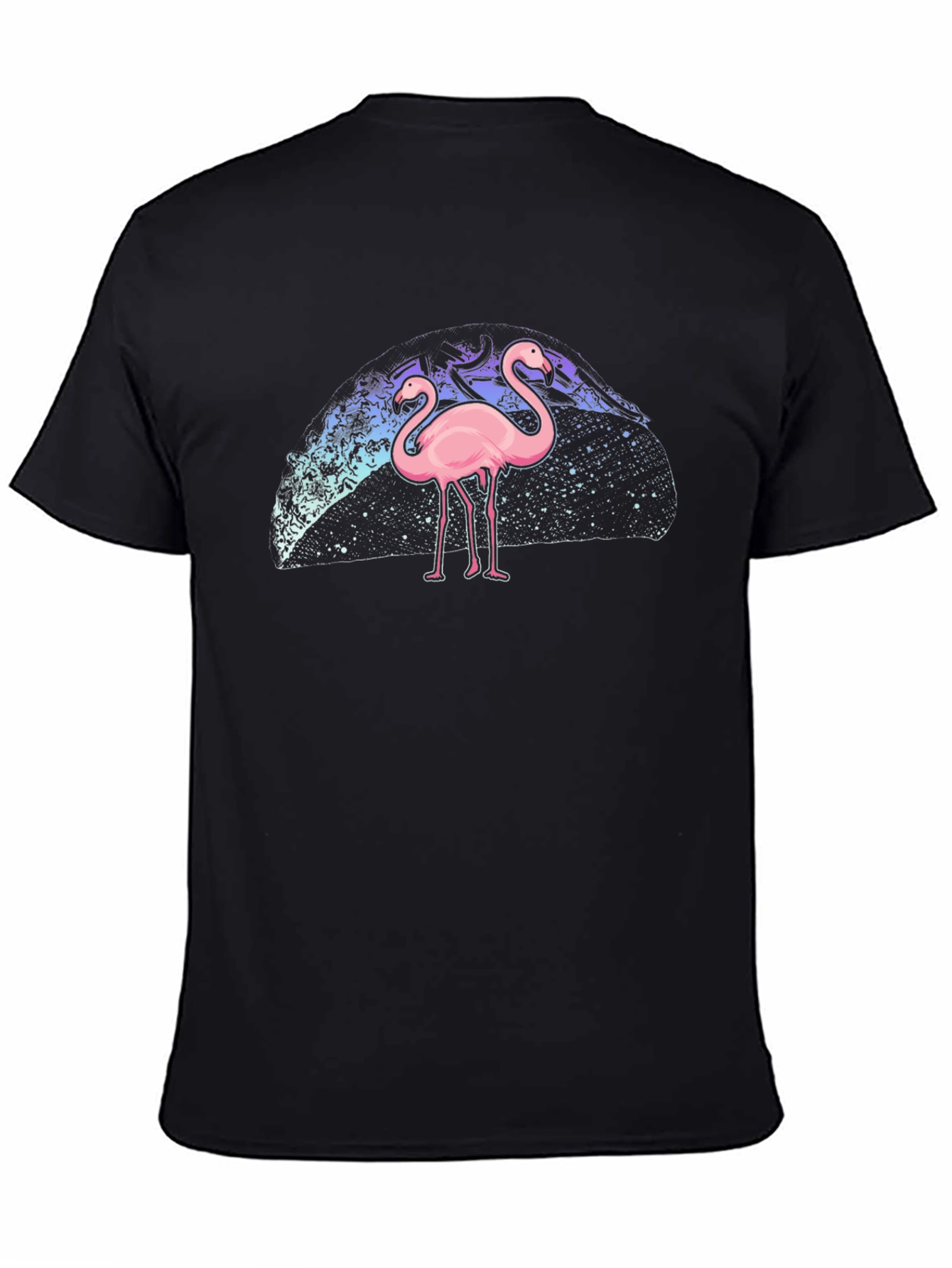 Flamingo Galaxy Print Tee