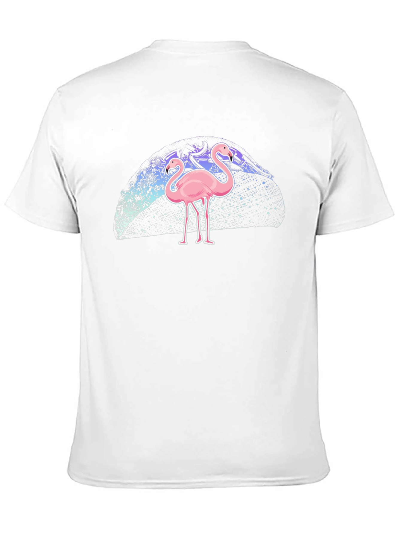 Flamingo Galaxy Print Tee