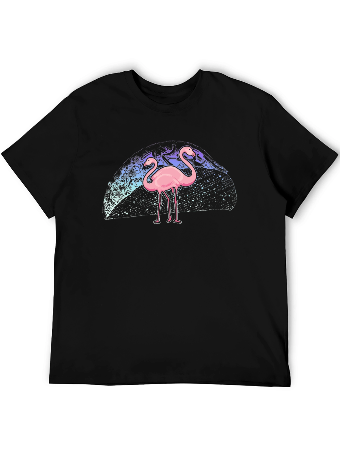 Flamingo Galaxy Print Tee