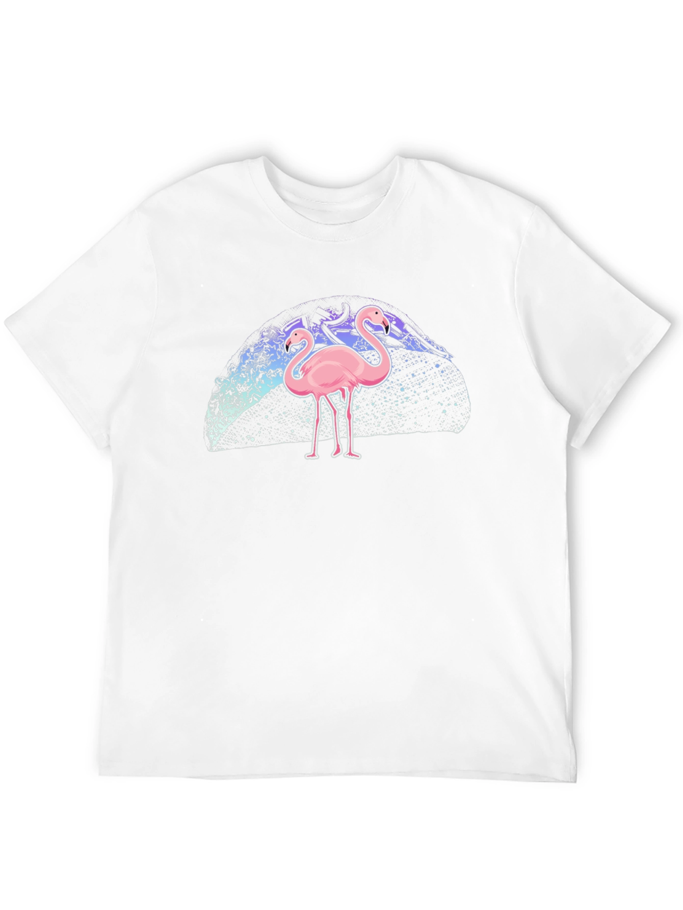 Flamingo Galaxy Print Tee