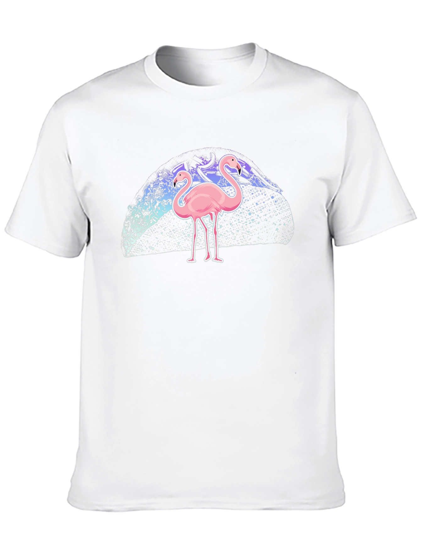 Flamingo Galaxy Print Tee