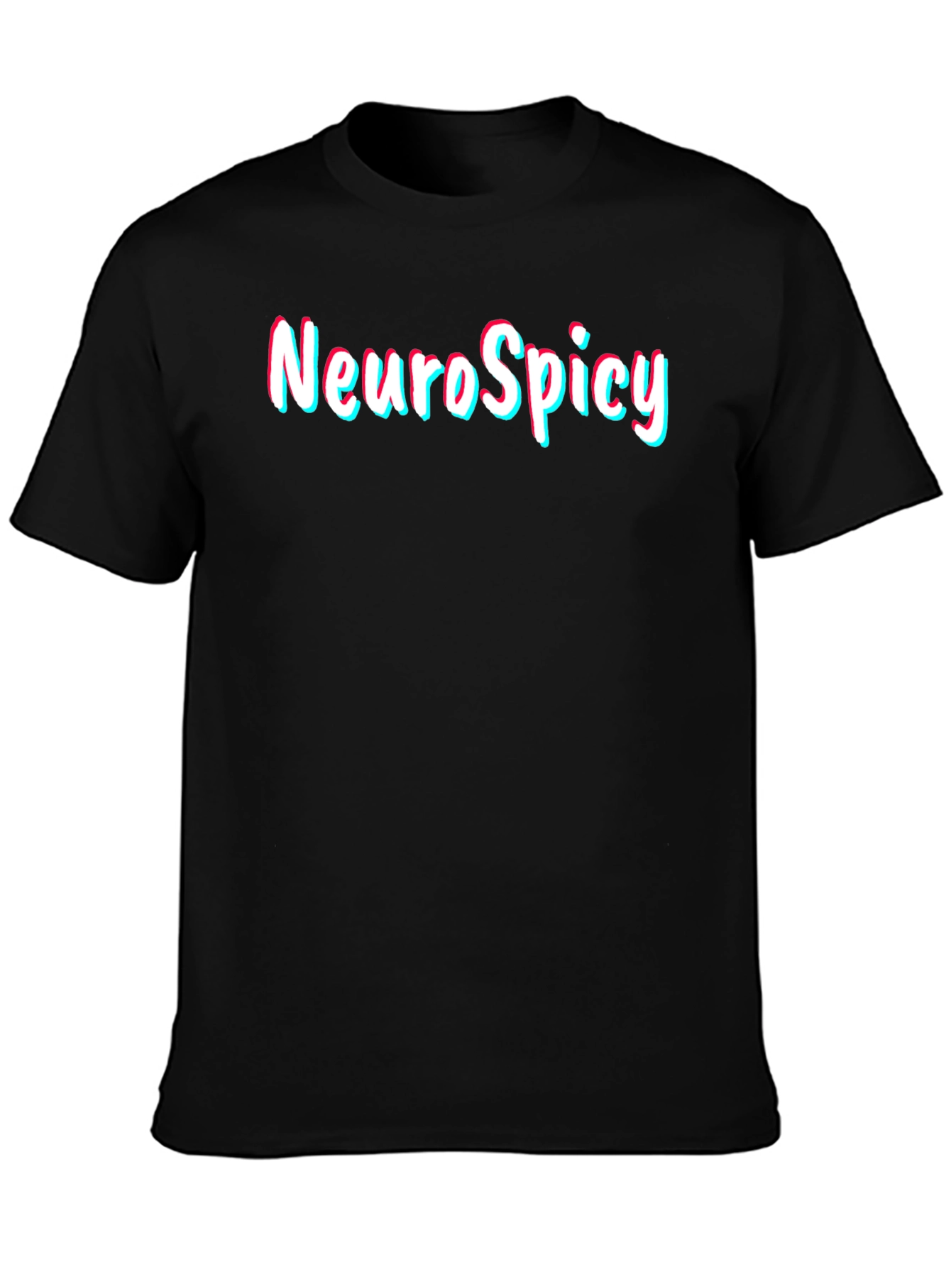 NeuroSpicy Graphic T-Shirt - Black