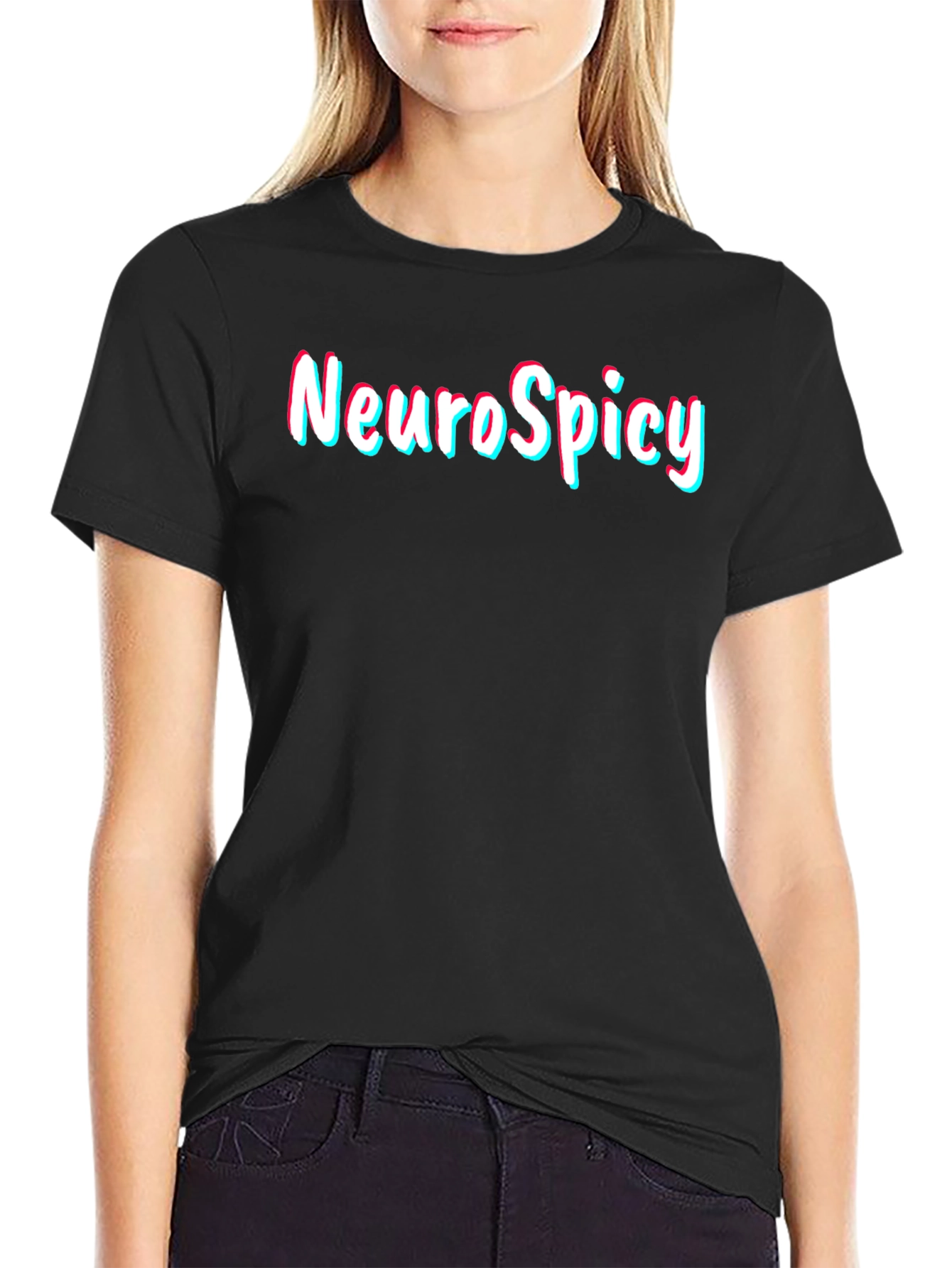 NeuroSpicy Graphic T-Shirt - Black
