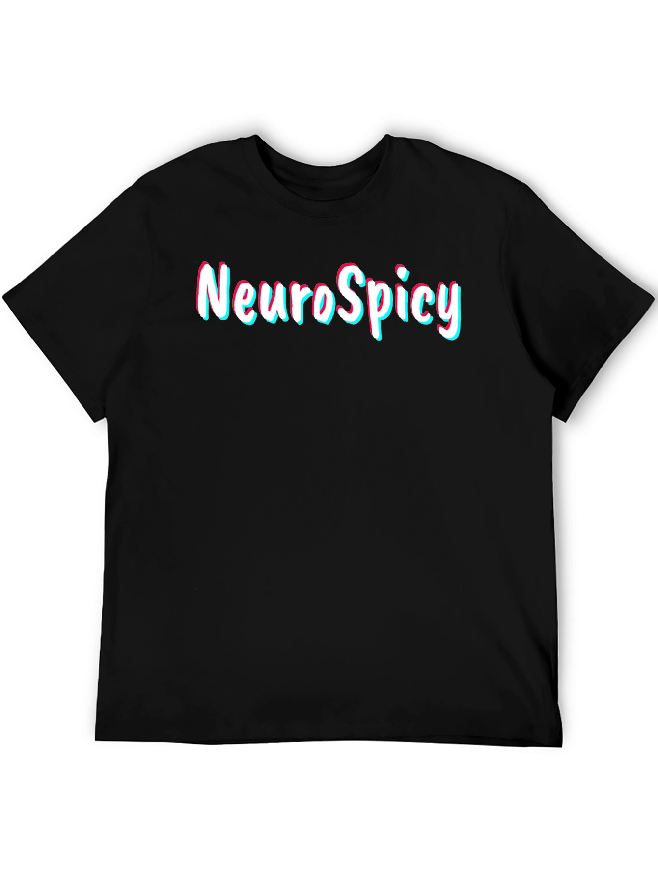 NeuroSpicy Graphic T-Shirt - Black