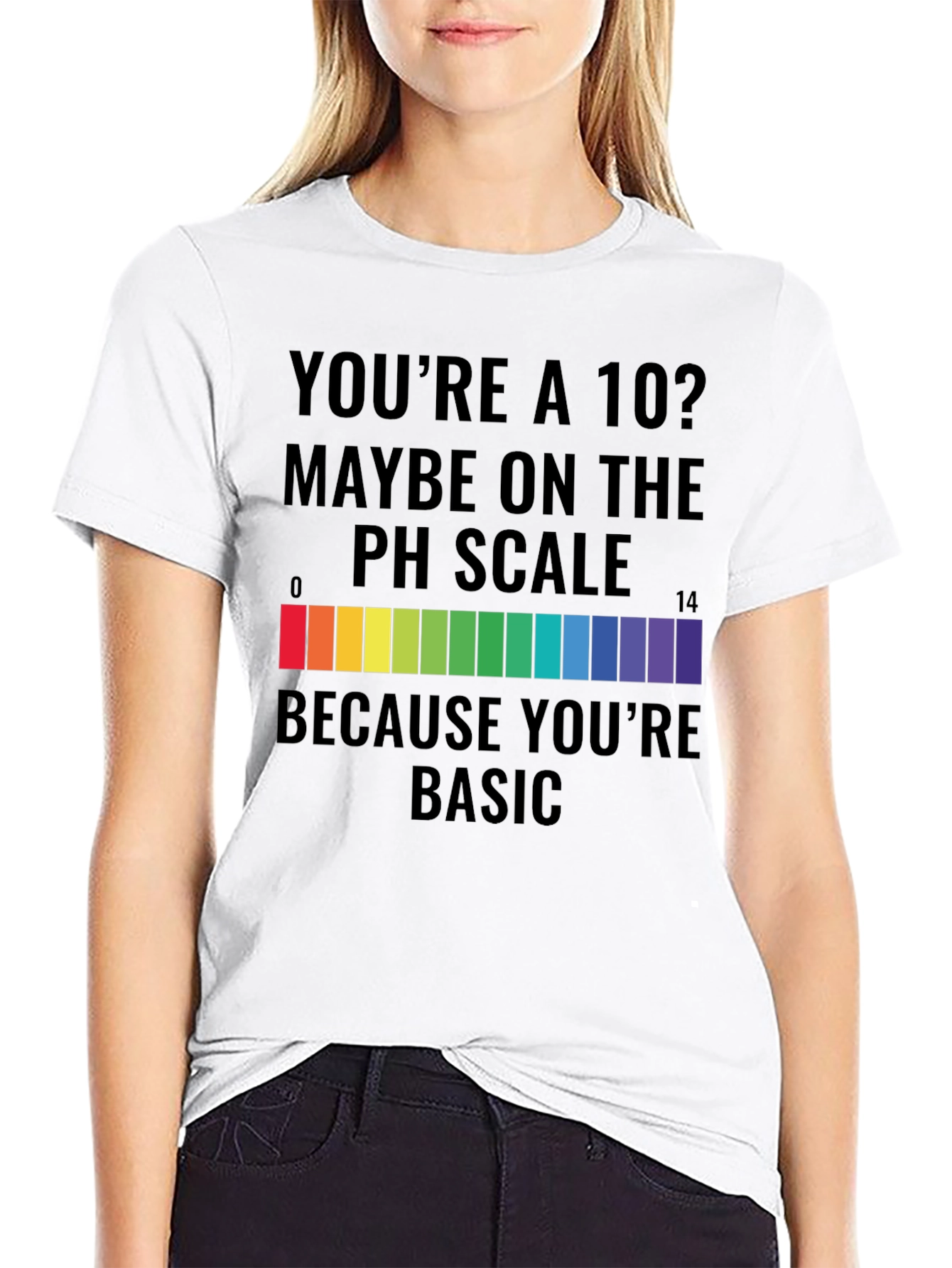 Basic pH Scale Humor T-Shirt