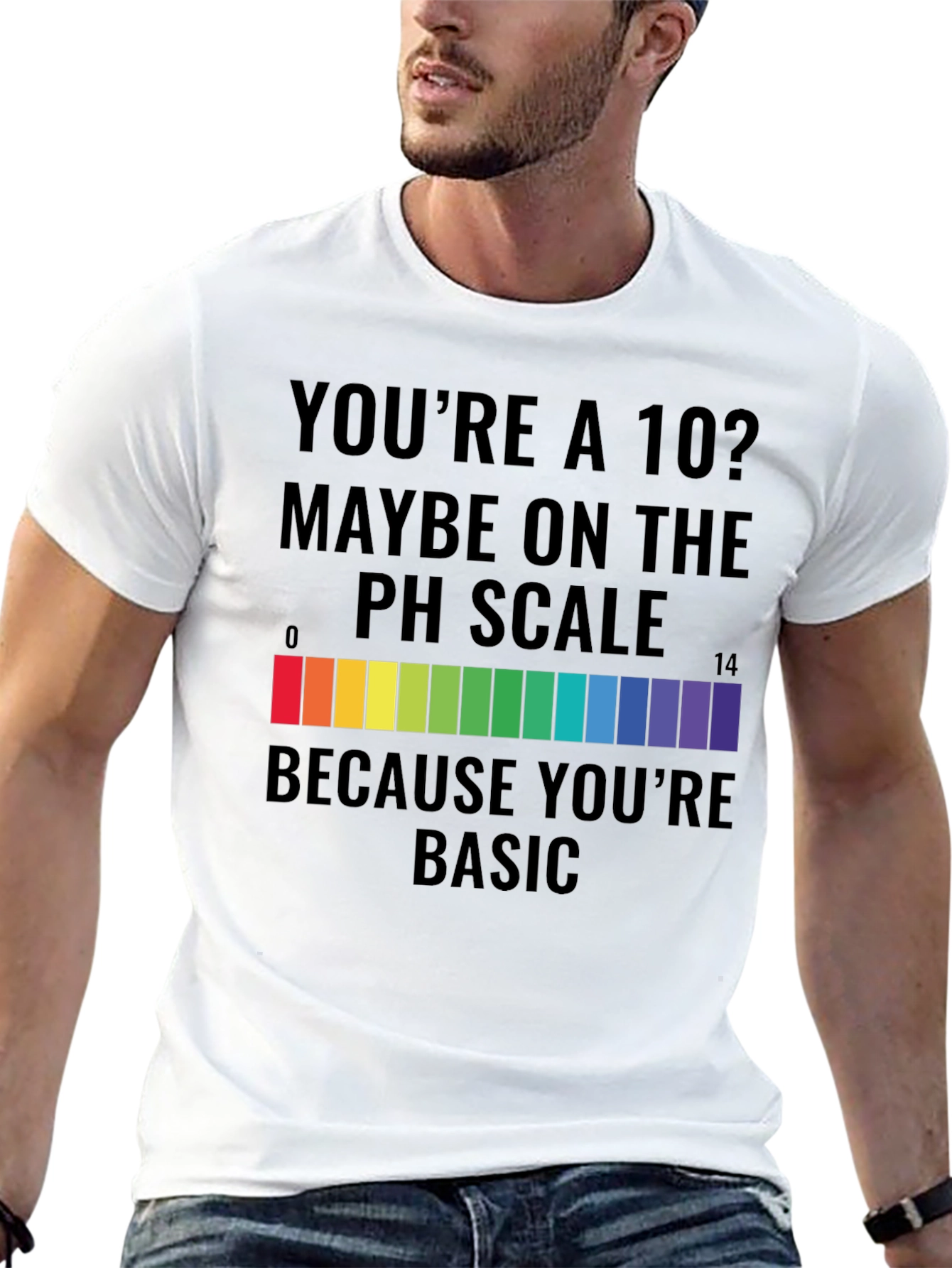 Basic pH Scale Humor T-Shirt