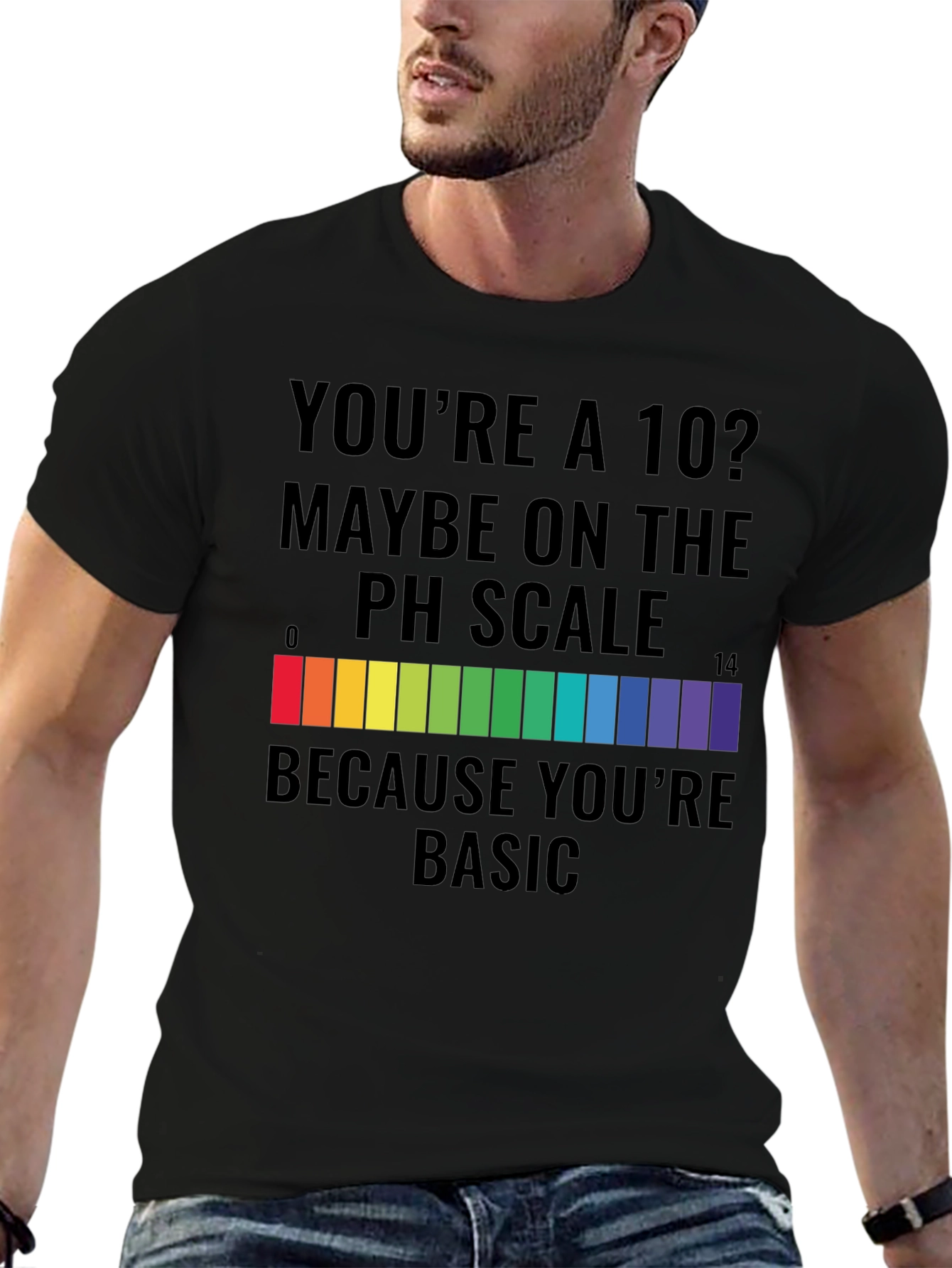 Basic pH Scale Humor T-Shirt