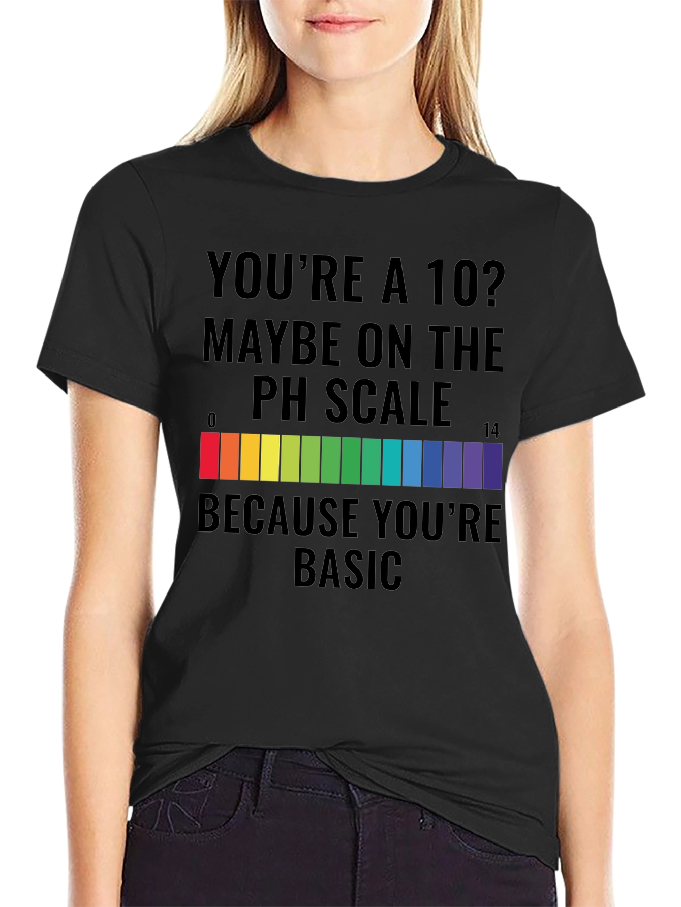Basic pH Scale Humor T-Shirt