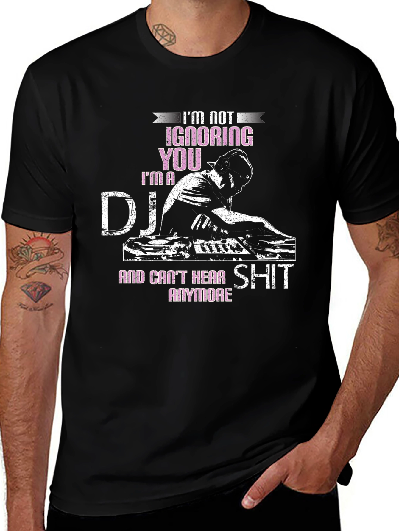 DJ T-Shirt - Im Not Ignoring You!