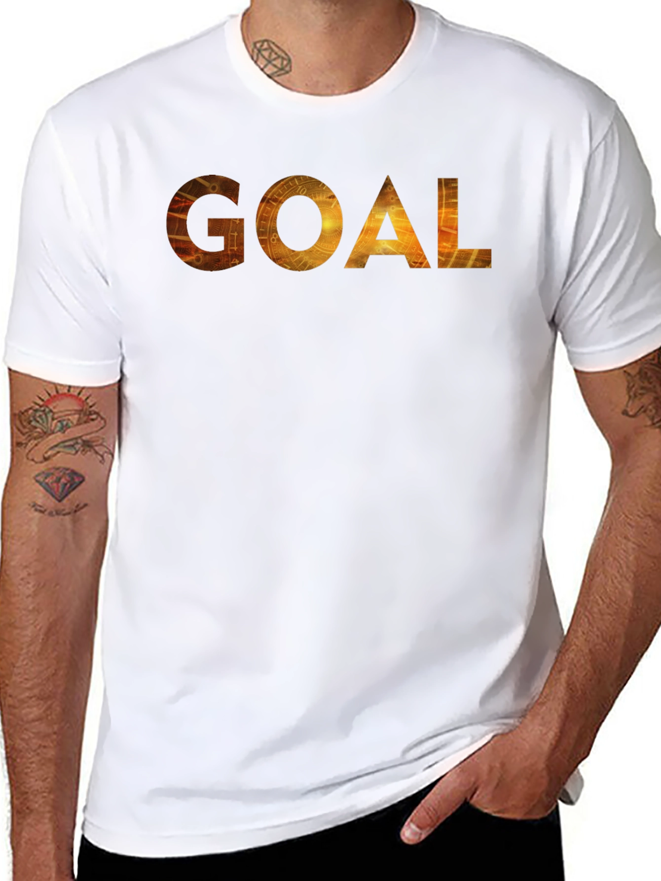 Goal Graphic T-Shirt - Achieve Your Dreams